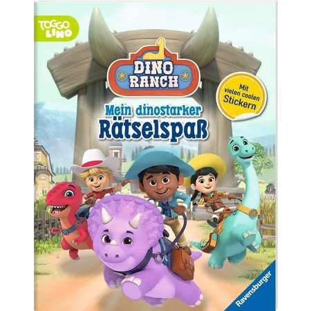 Ravensburger Dino Ranch: Mein dinostarker Rätselspaß