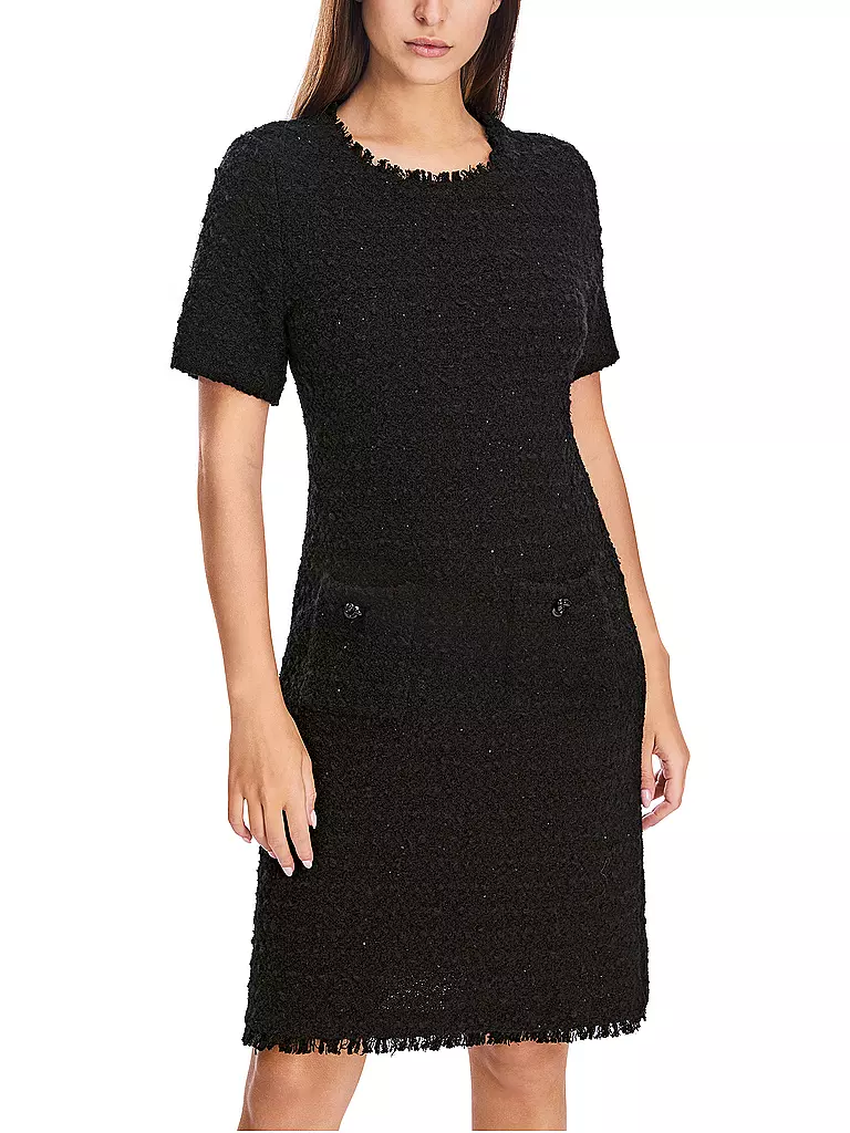 MARC CAIN Midikleid schwarz