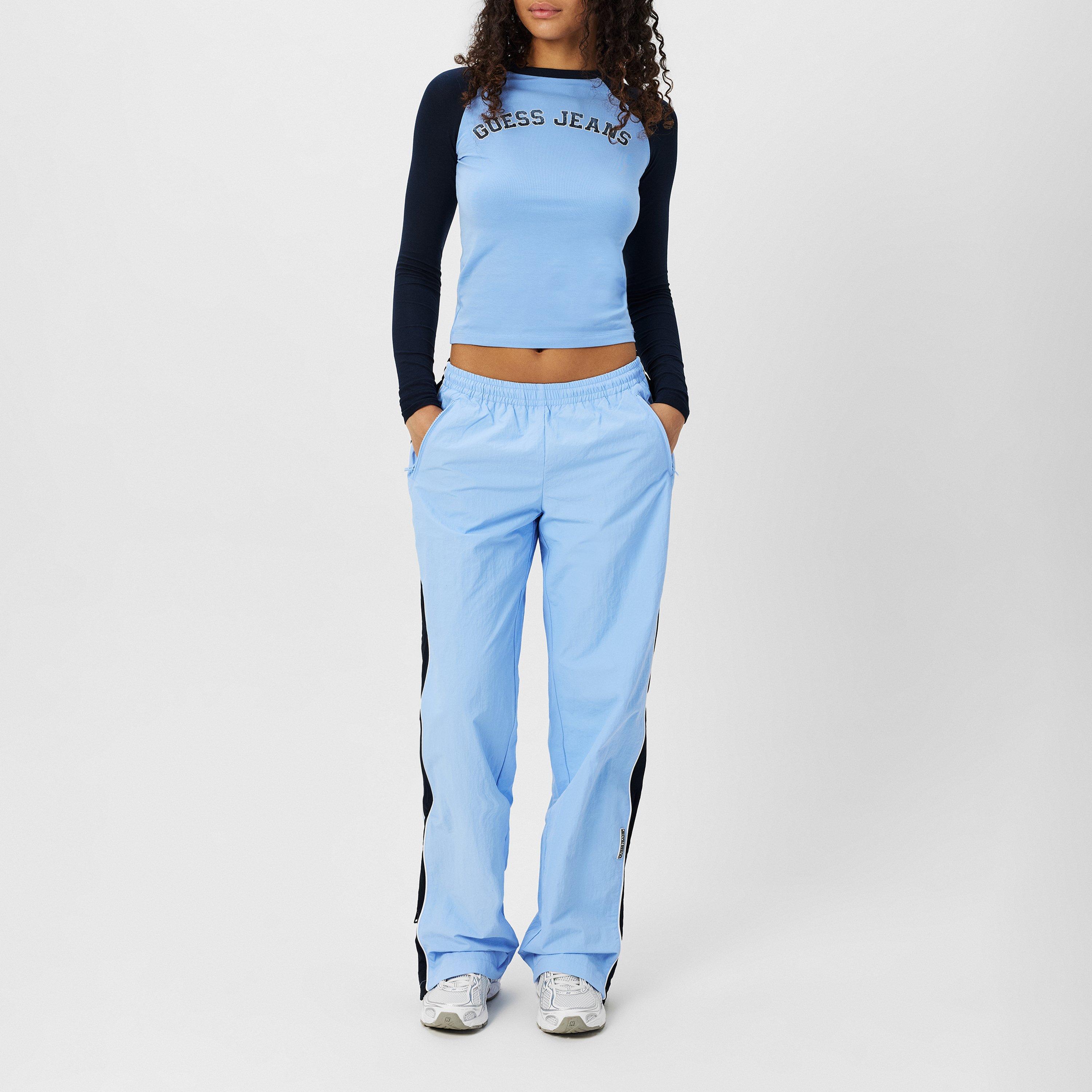Guess Varsity Raglan Long Sleeve Top