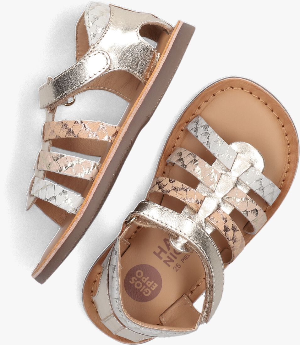 GIOSEPPO gouden gioseppo sandalen viesca