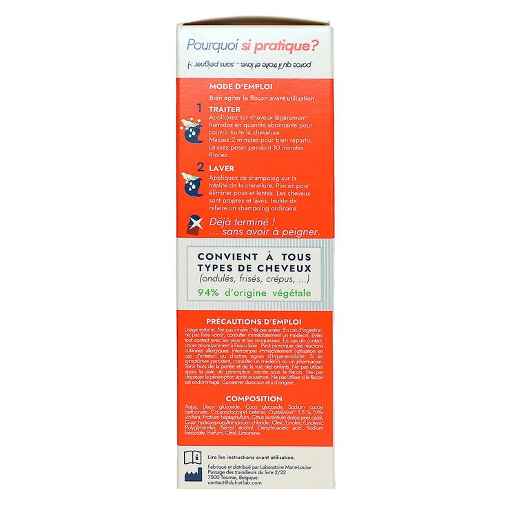 Shampoing traitant anti-poux et lentes 150ml