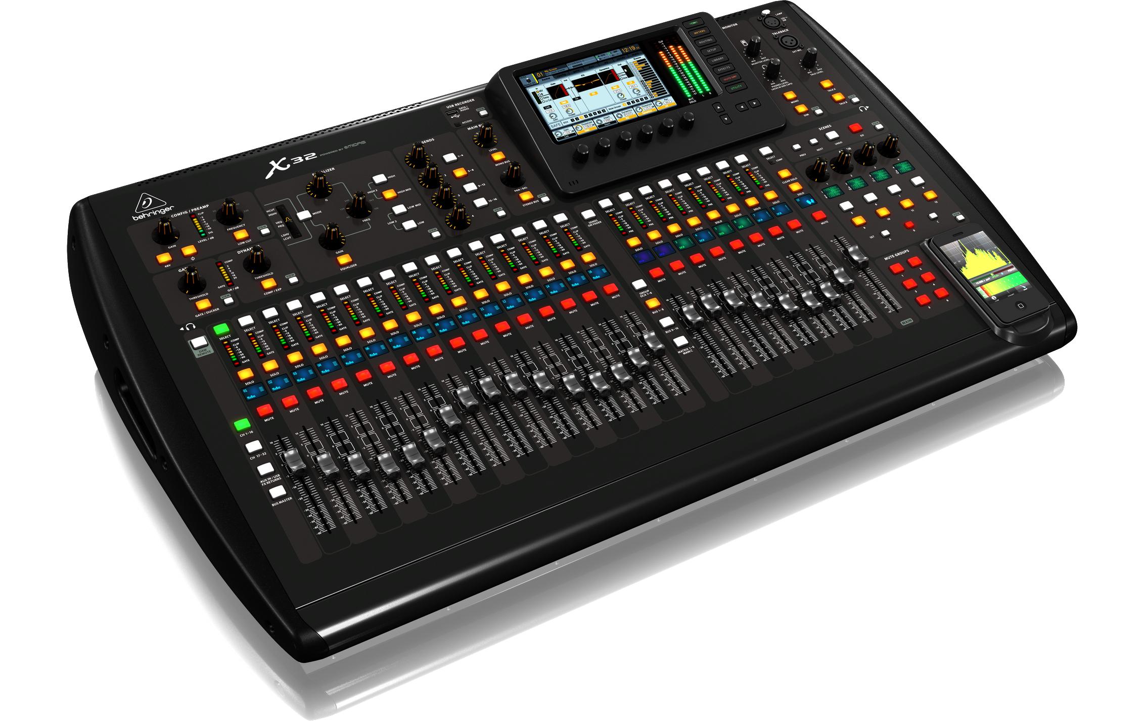 Mischpult X32<br>Digitales Mischpult