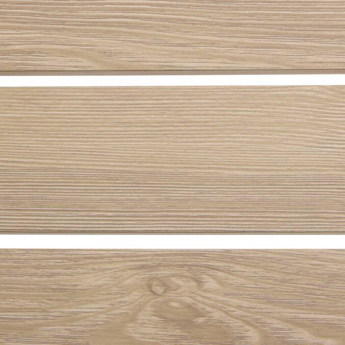 Table d'appoint de jardin carrée ALLURE Lin / Acajou
