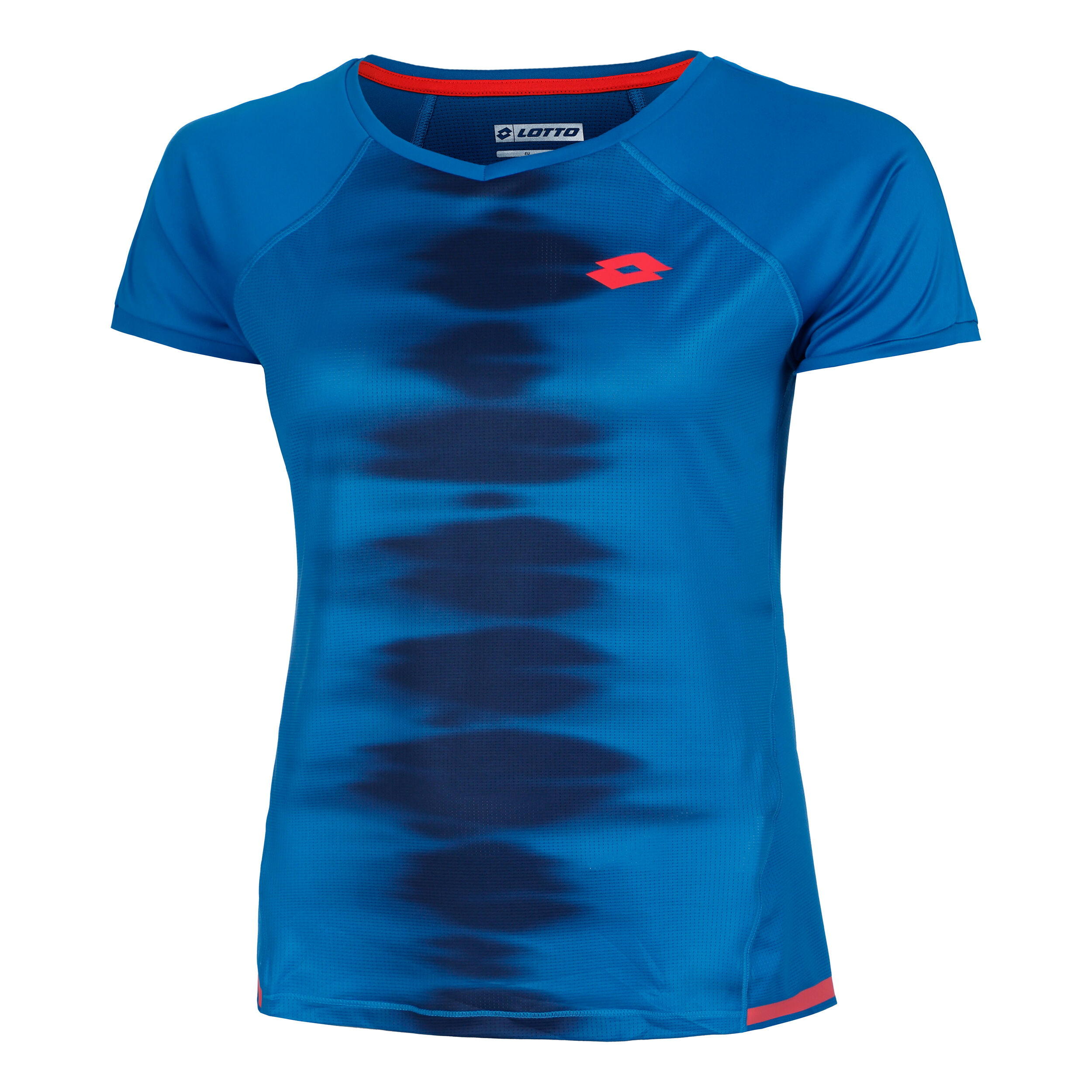 Lotto Tech T-shirt Femmes - Bleu , Bleu Foncé