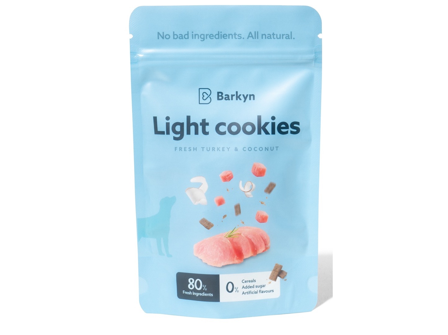 SNACKS PARA CÃO BARKYN PERU FRESCO E COCO 60G