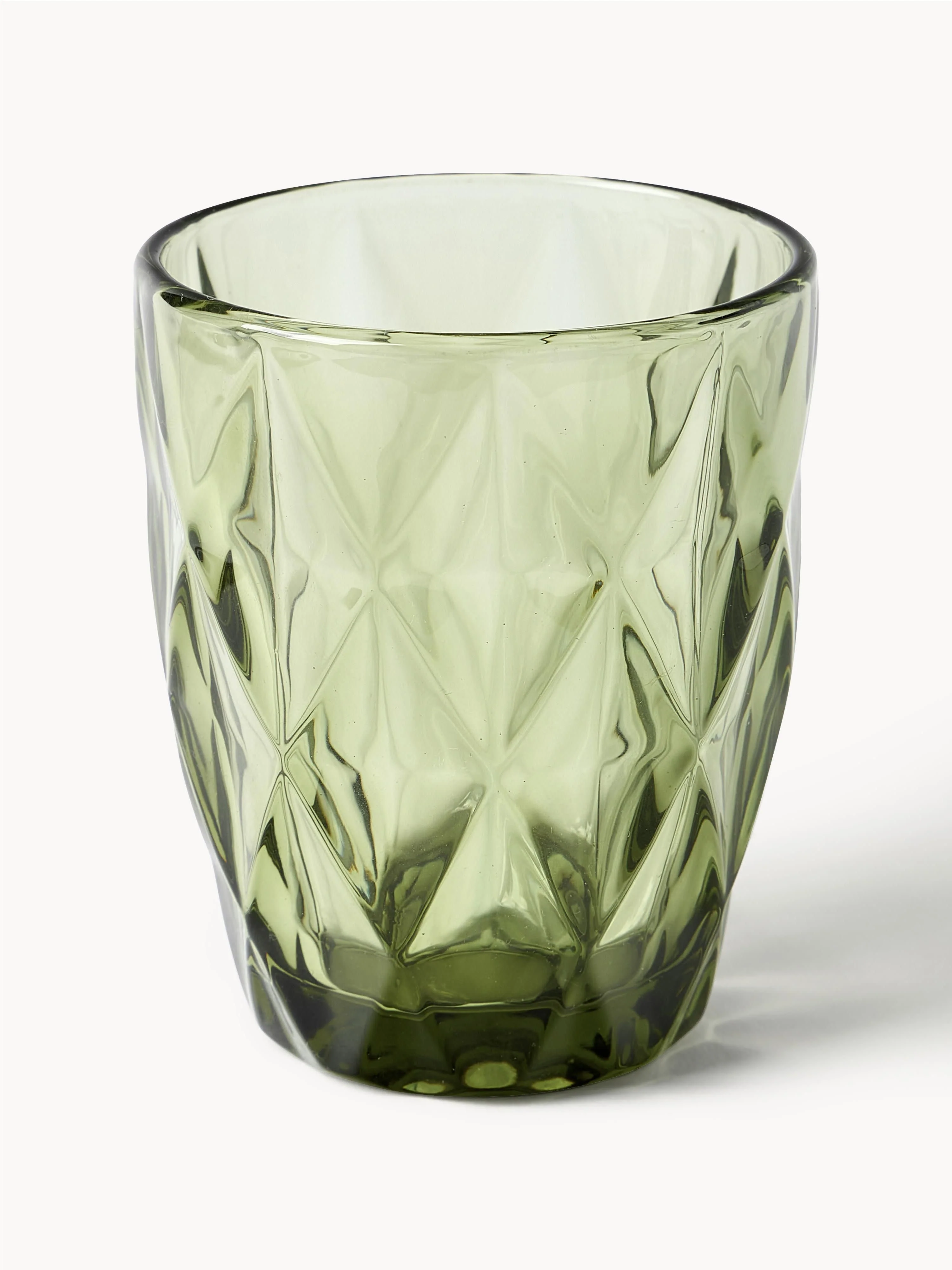 Drinkglazen Colorado met textuurpatroon, 4-delig