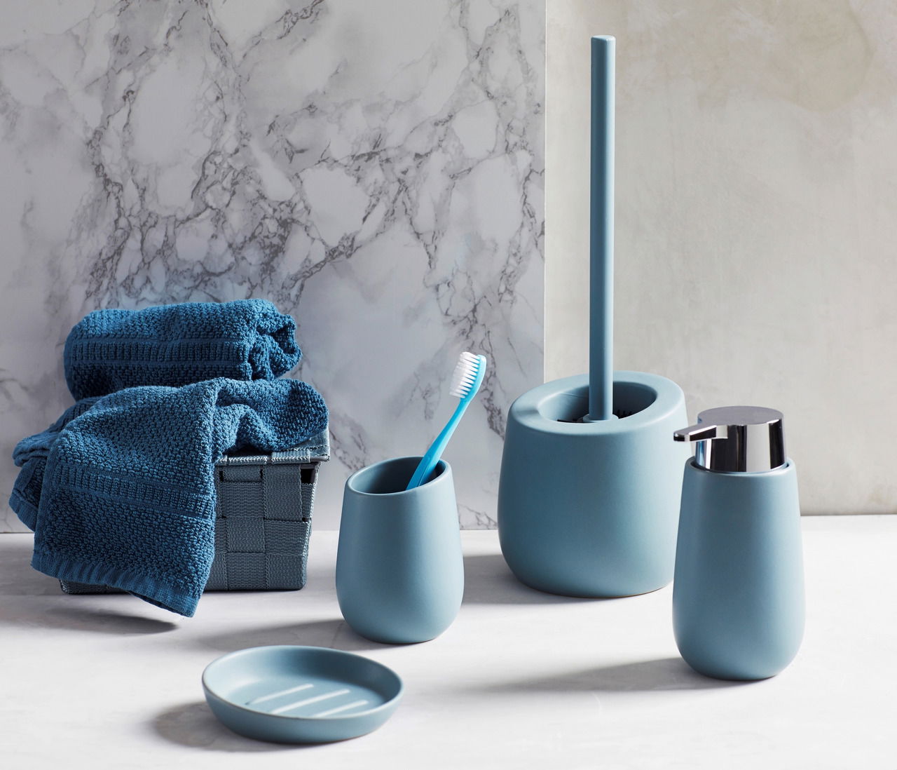 Wenko Keramik Bad-Accessoire-Set BADI