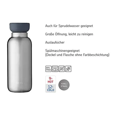 Mepal Thermoflasche Ellipse 350 ml - Nordic denim