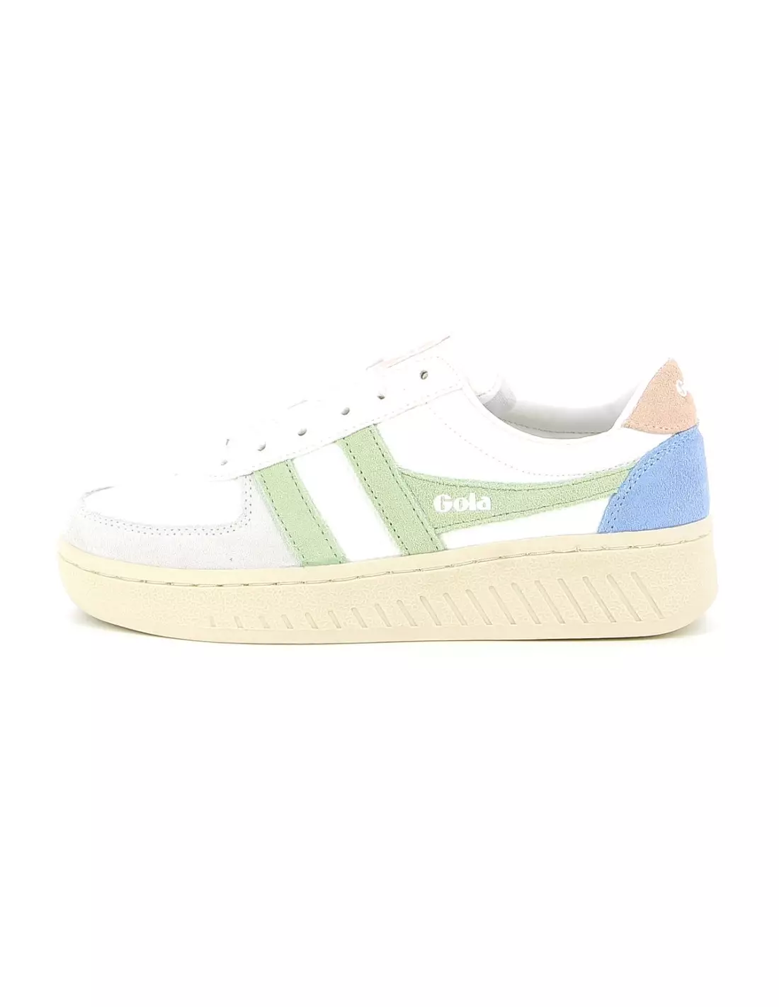 GOLA SLAM TRIDENT - Baskets WhiteGreenPearlPink