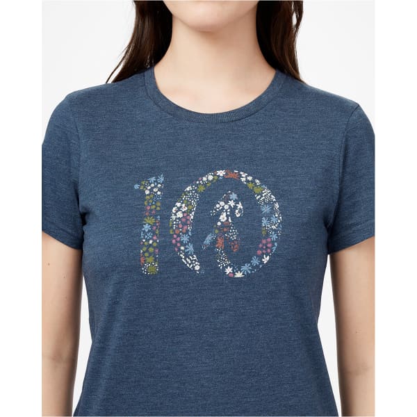 T-shirt TENTREE W WILDFIELDS TEN T-SHIRT MOONLIT OCEAN HEATHER