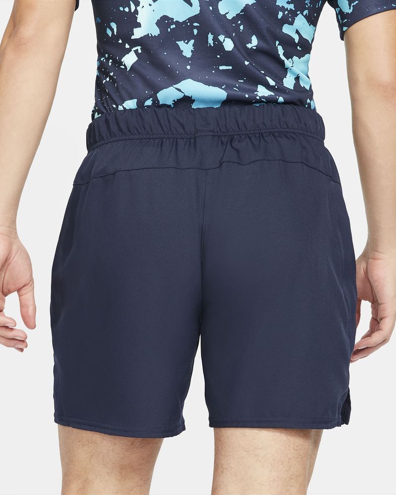 Short de tennis Nike NikeCourt Bleu Marine pour homme