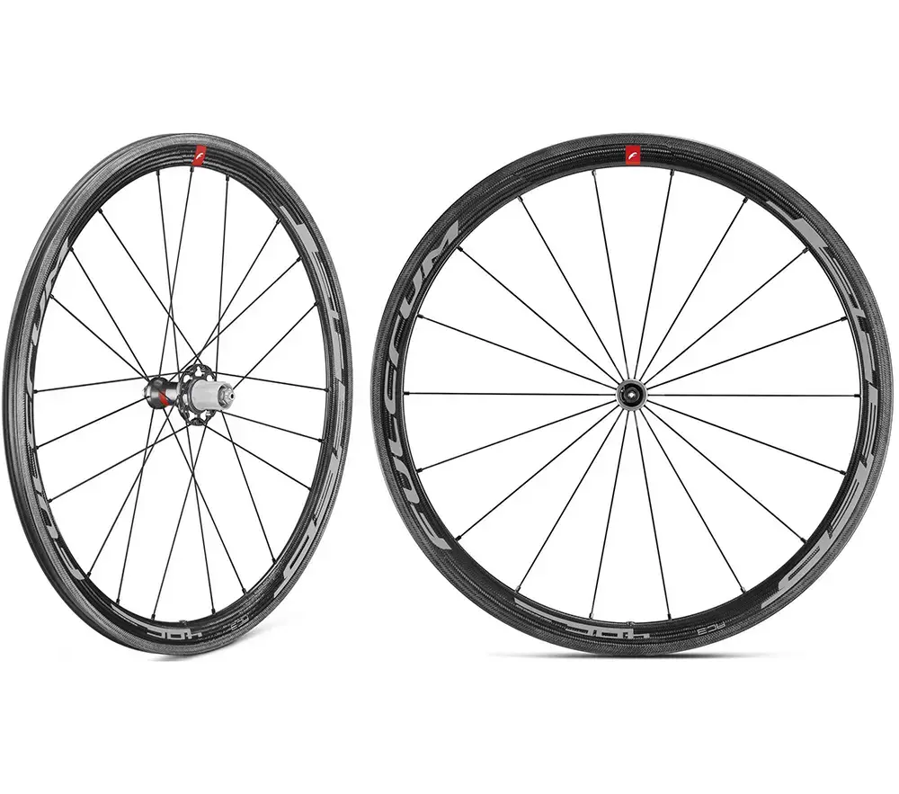 Fulcrum Speed 40 Carbon Race Wielset Zwart
