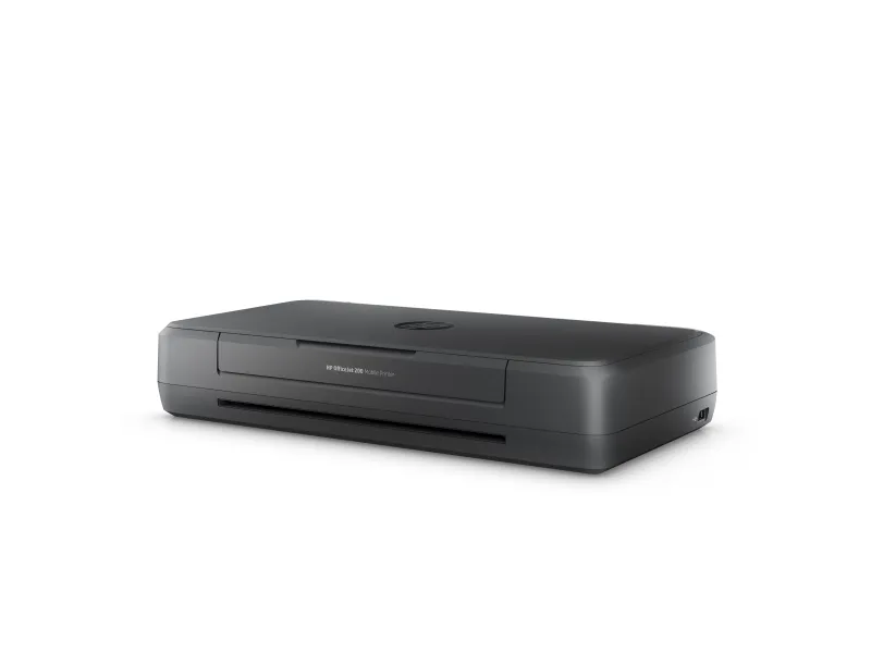 HP Officejet 200 Mobile Printer - Printer - farve - blækprinter - A4/Legal - 1200 x 1200 dpi - op til 20 spm (mono) / op til 19 spm (farve) - kapacitet: 50 ark - USB 2.0, USB vært, Wi-Fi