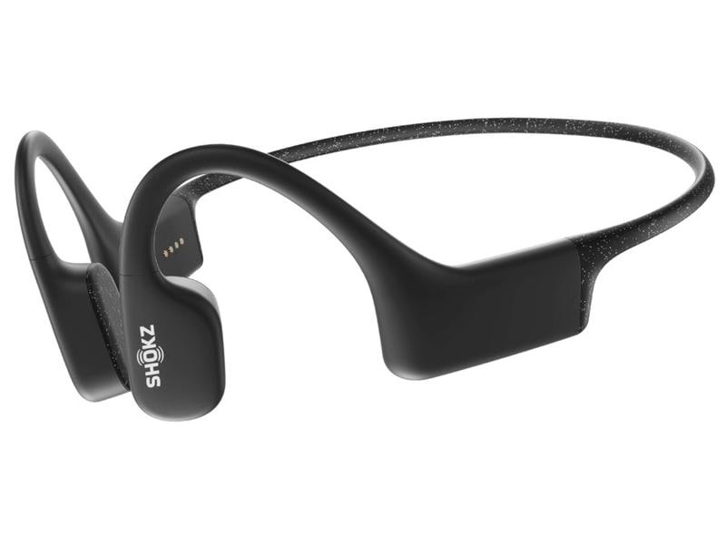 Shokz Bone Conduction Kopfhörer OpenSwim Schwarz Open-Ear-Kopfhörer für zum Schwimmen