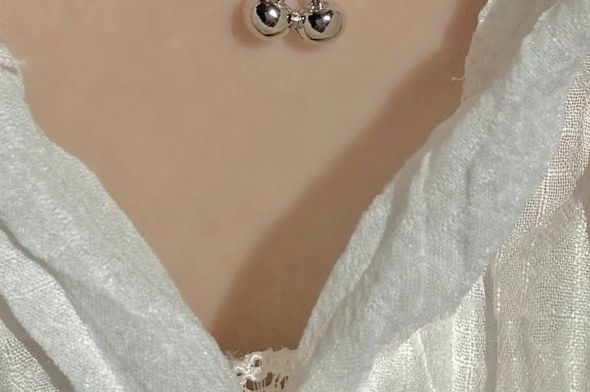 Gemsha - Kersen / Beer Strass Hanger Legering Ketting