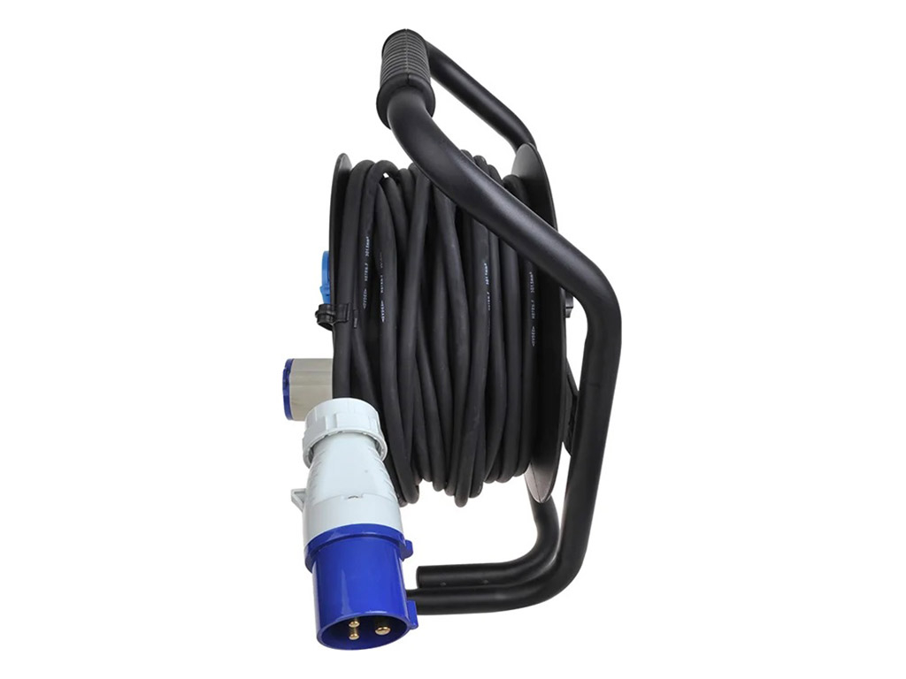 ProPlus CEE/Schuko 25 meter camping kabelhaspel