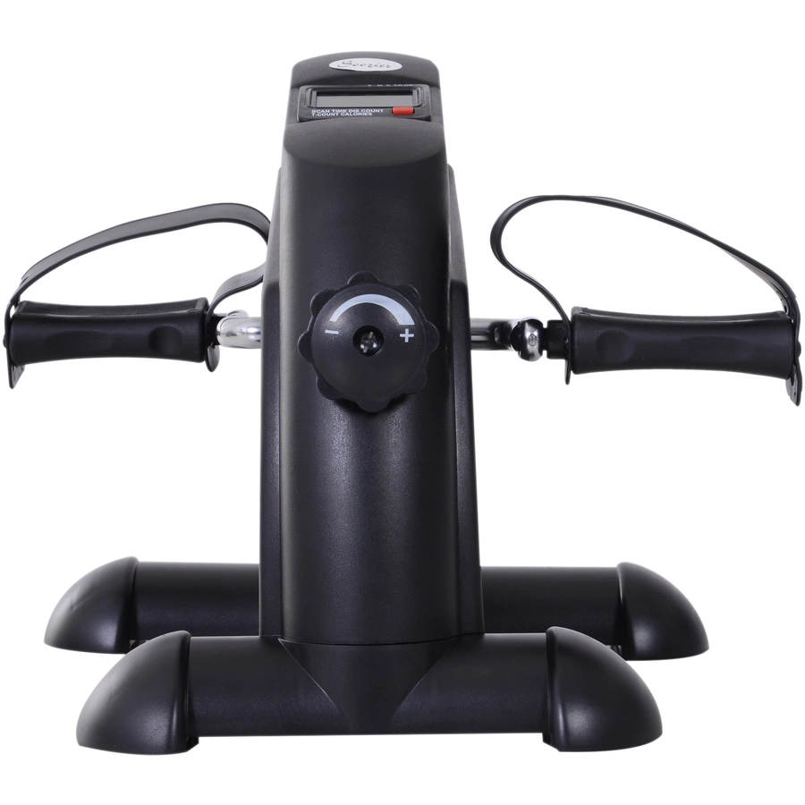 HOMCOM Pedaltrainer mit LCD-Display schwarz