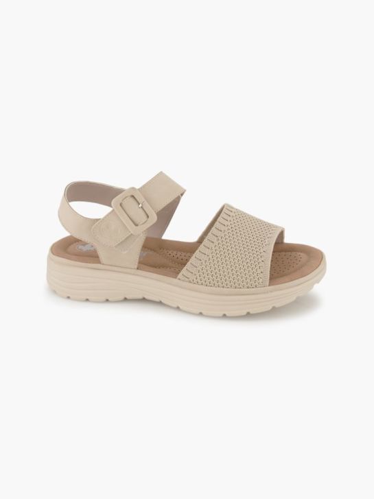 Rieker Sandale Creme