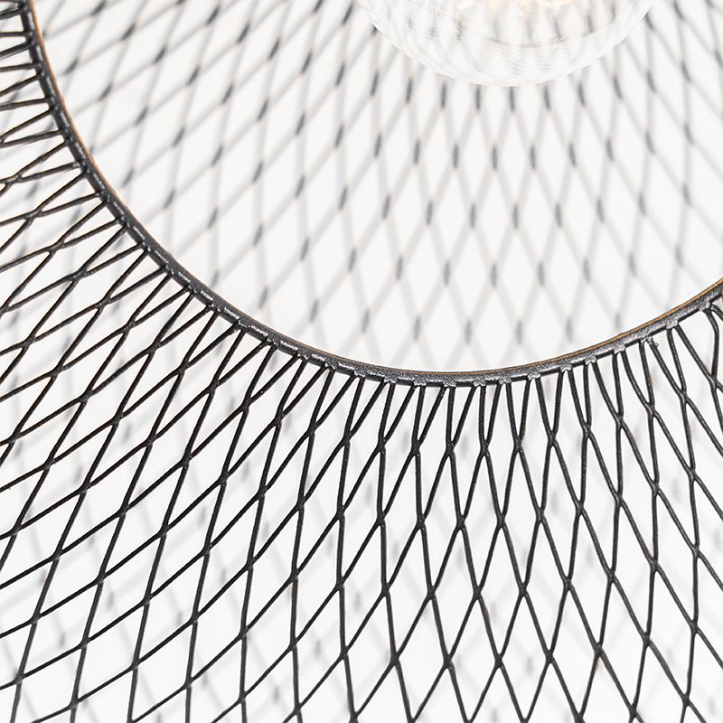 Moderne plafondlamp zwart - Zora