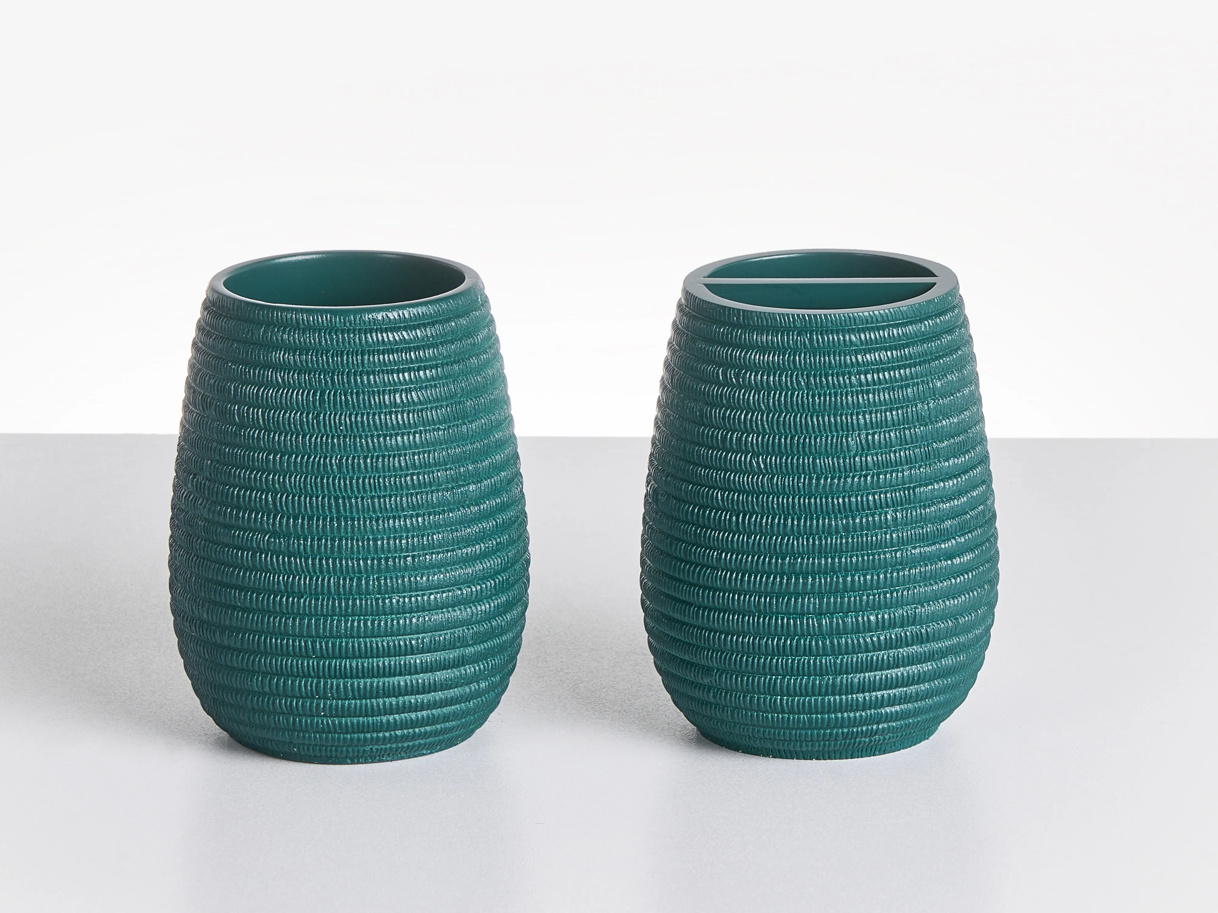 5-delige badkameraccessoireset QUILCA Groenblauw