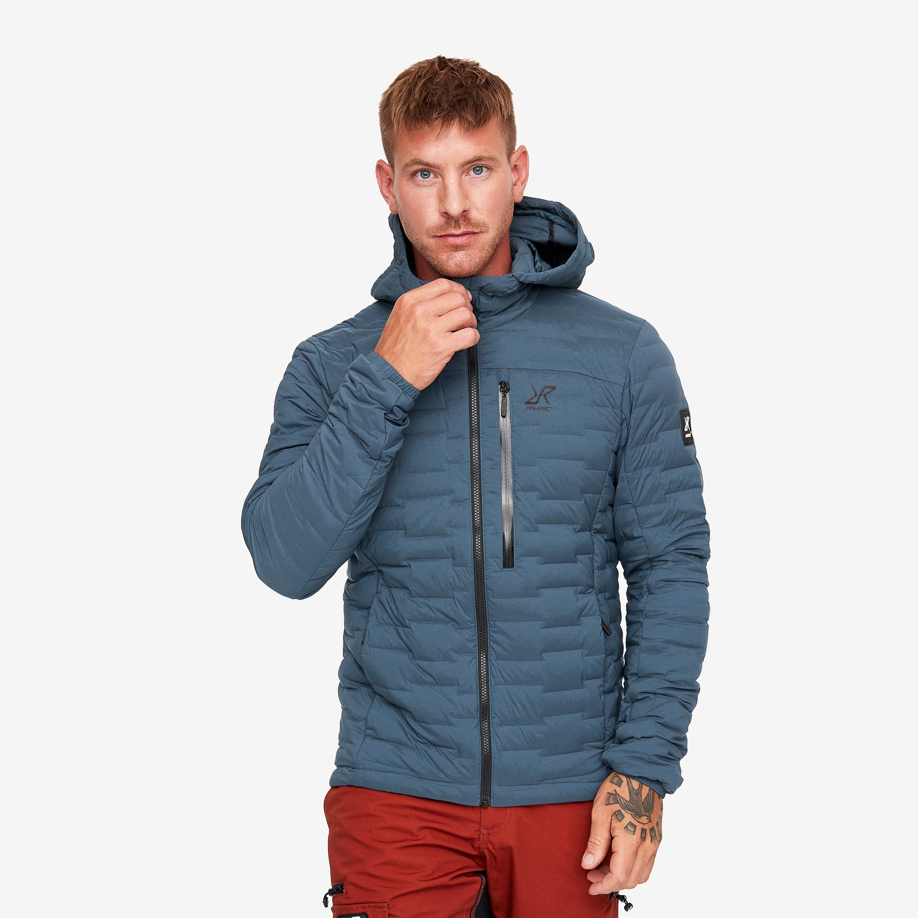 Flex Stretch Down Jacket Herre Moonlit Ocean