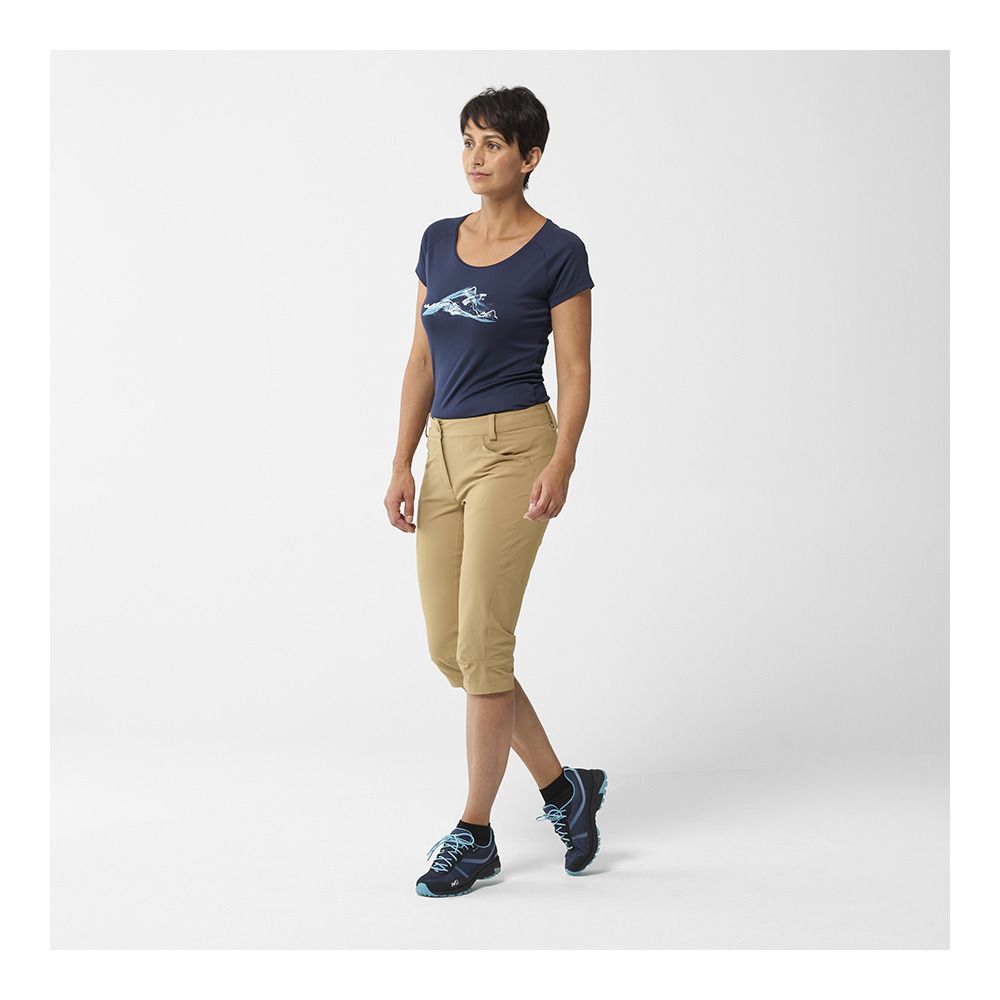 Millet TREKKER STR 3/4 II - Pantacourt Femme kelp