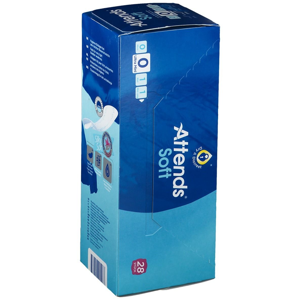 Attends® Soft 0 Ultra Mini Einlagen