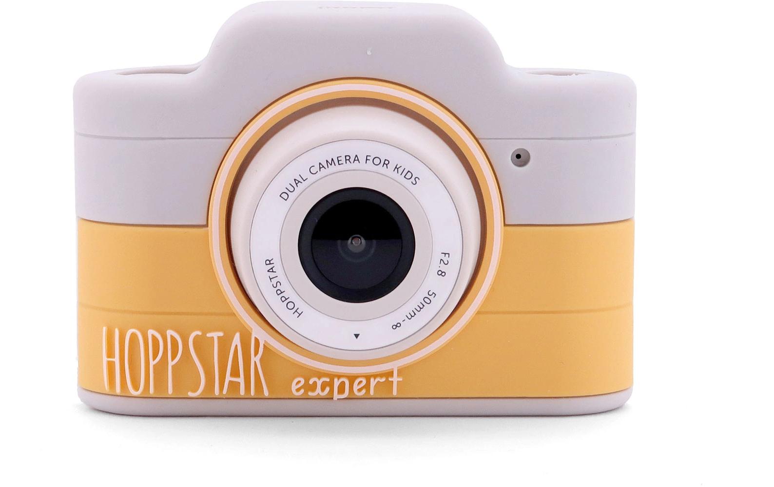 Kinderkamera Digitalkamera Hoppstar Expert Kids ZitronengelbMit Selfie- Kamera und Videokamera