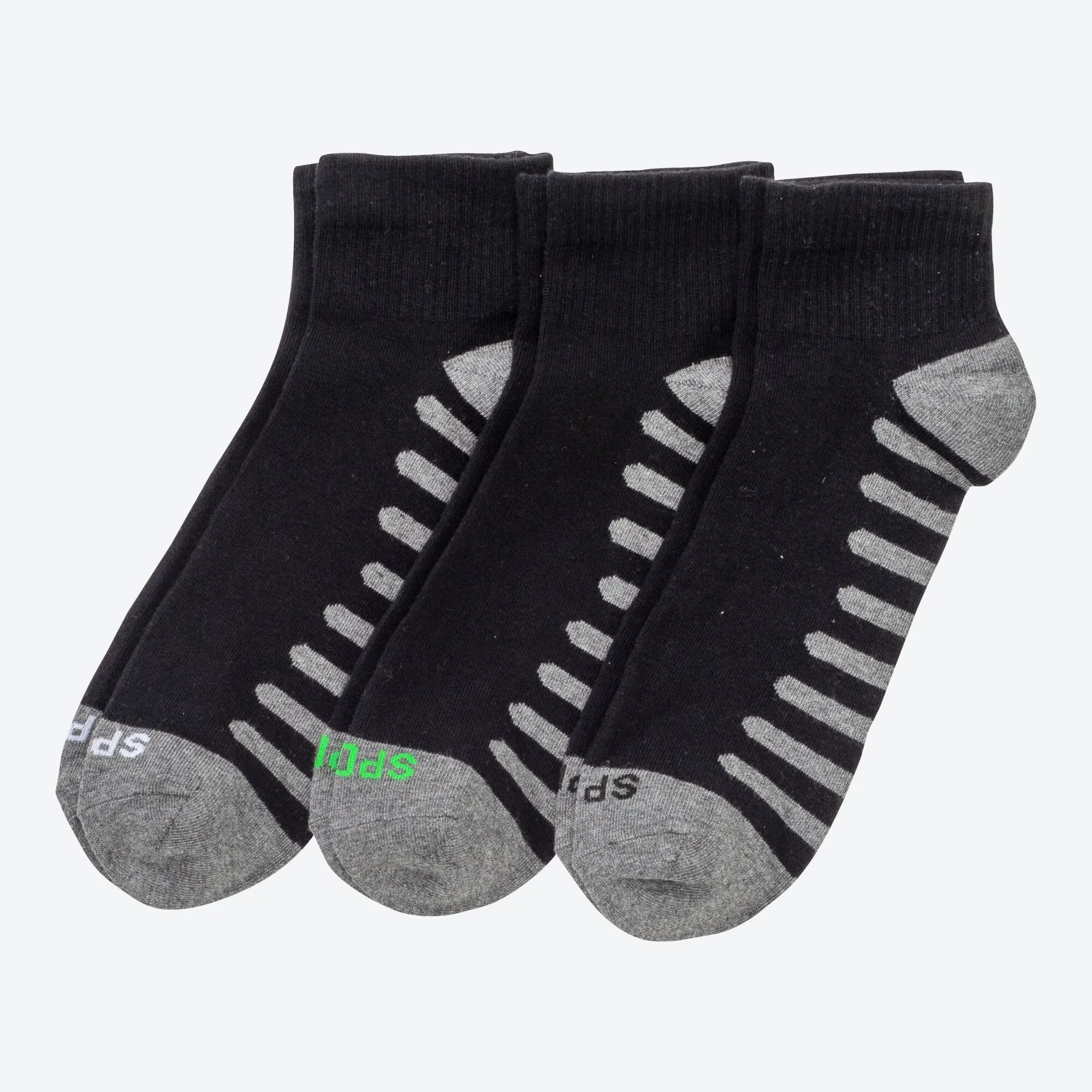 Herren-Sport-Sneaker-Socken, 3er-Pack