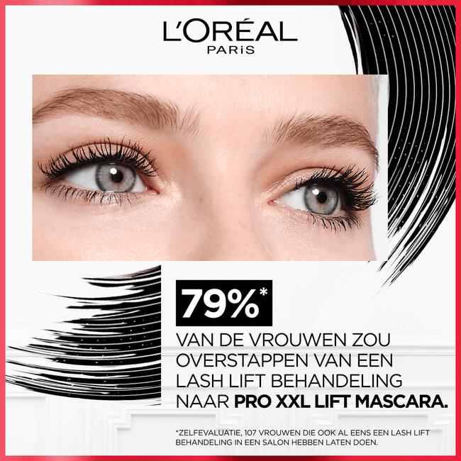 L'Oréal Paris PRO XXL Lift Mascara Zwart