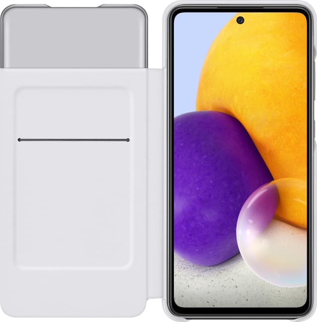 Samsung S View wallet for Galaxy A72 (hvid)