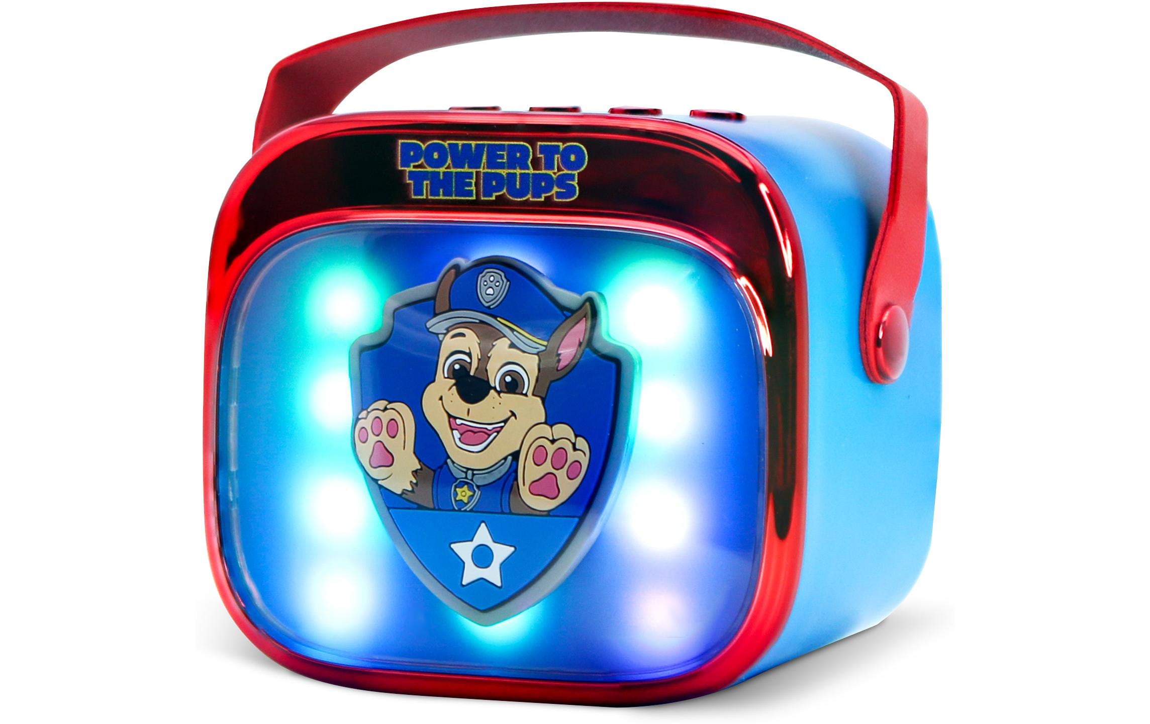 Paw Patrol LED Wireless Karaoke Lautsprecher und MikrofonMit LED-Leuchten