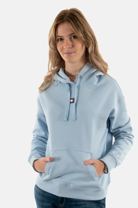 sweat tommy jeans bxy badge c1o breezy blue