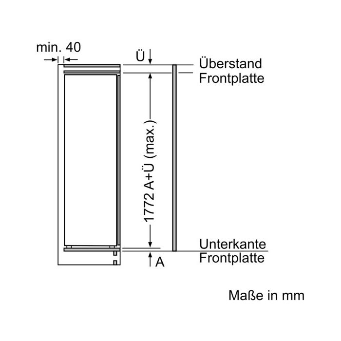 Siemens Einbau-Kühlschrank iQ500 KI82LADE0