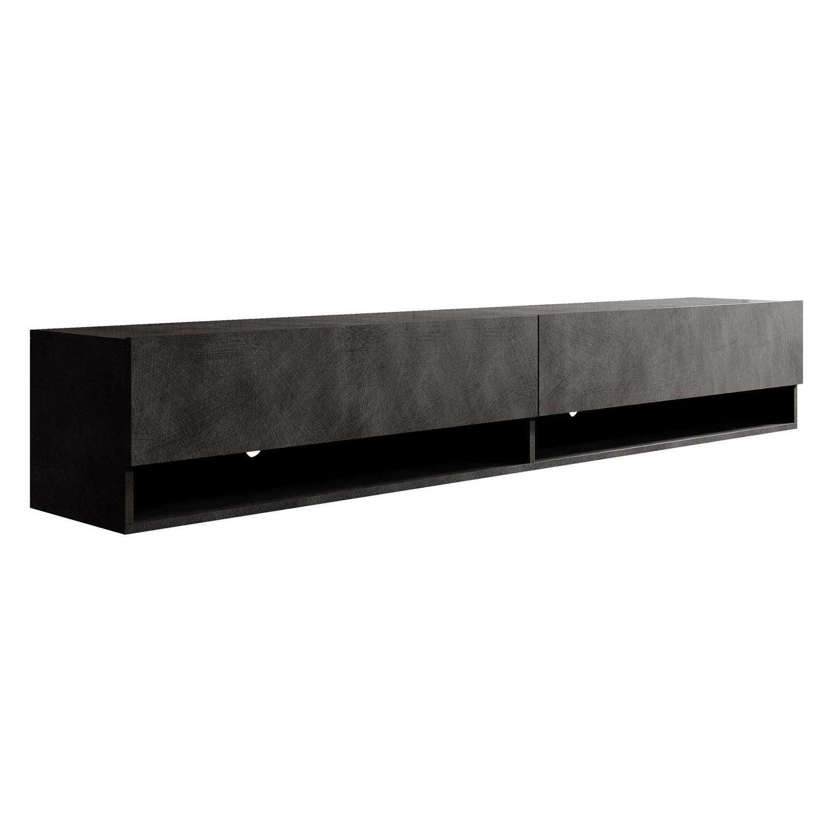 Meubella - TV-Meubel Asino - Grijs  - 180 cm
