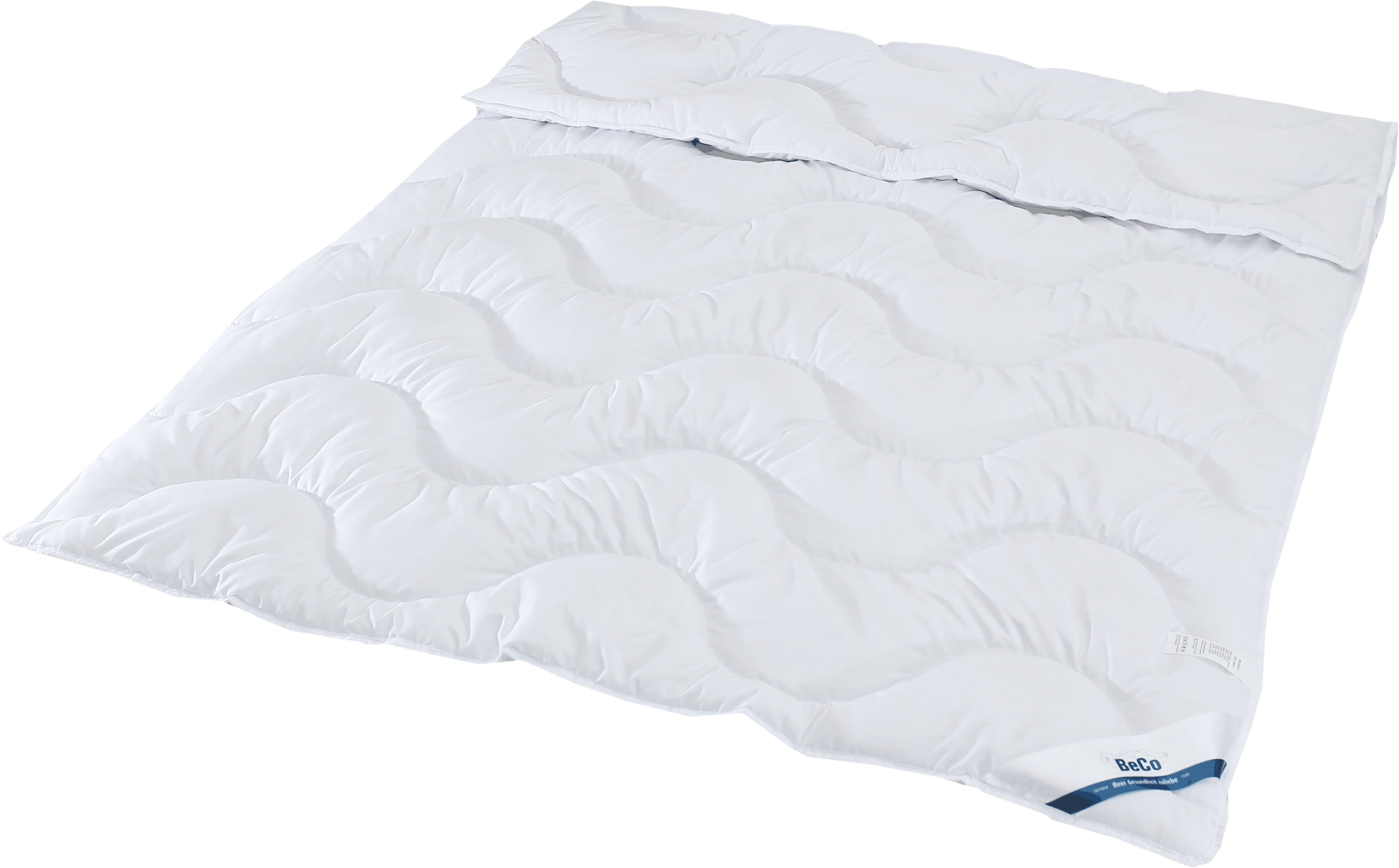 Beco Bettdecke + Kopfkissen »Sale, 2-Tlg. Set, Bettdecken-Set mit Klimafaserfüllung – Atmungsaktiv« Bettdecke in 135x200 und Kissen in 40x80 cm für alle Jahreszeiten