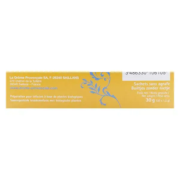 Ladrome Organic Respiratory Relief Ifusion 20 sachês