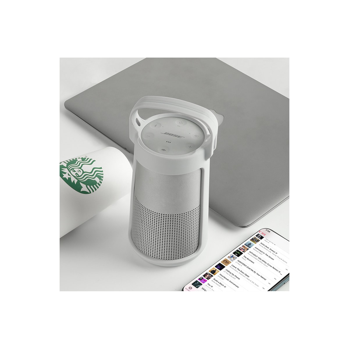 Silikonbeskyttelsesveske for Bose SoundLink Revolve-høyttaler