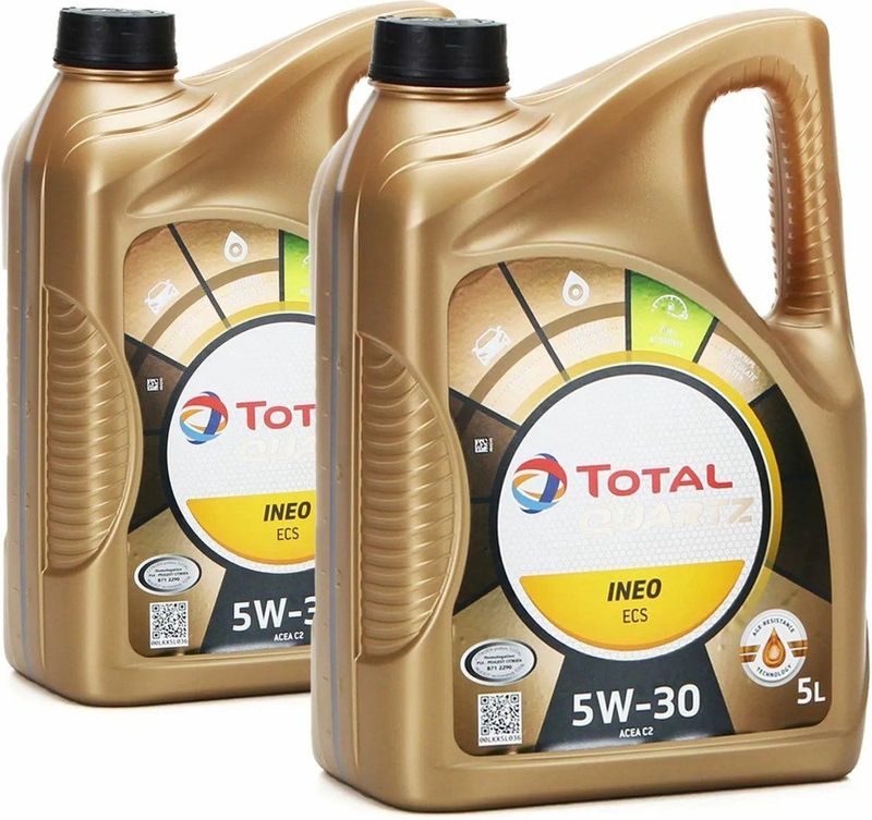 Total - Quartz Ineo ECS - Motorolie - 5W30 - 5 Liter
