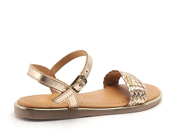 Les tropeziennes nu pieds enfant bambi e or