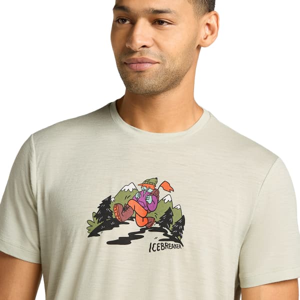T-shirt randonnée ICEBREAKER M MERINO 150 TECH LITE SS TEE ASHEN