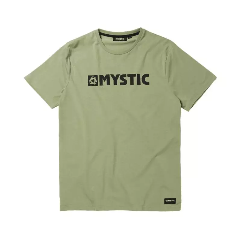 Tee shirt MYSTIC Brand Tee Olive Green