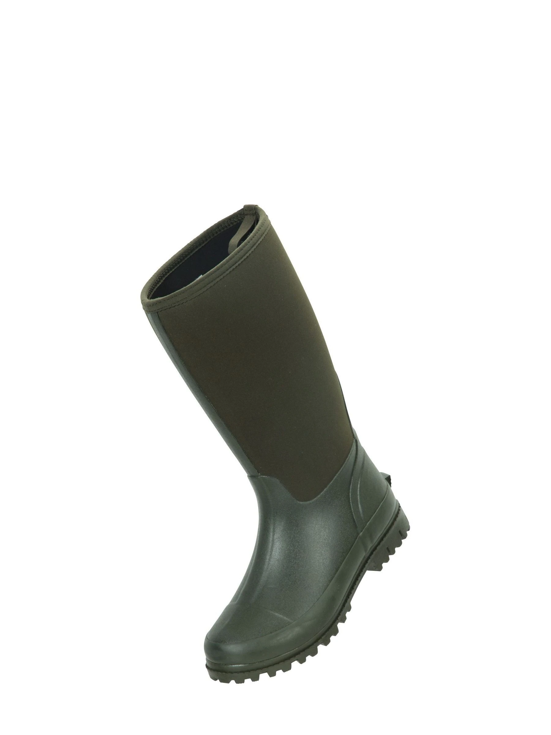Groen - Mountain Warehouse hoge waterbestendige Mucker laarzen met neopreen voor dames