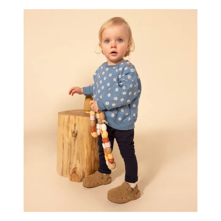 Petit Bateau Pantalon Jersey Coton Bio | Bleu marine