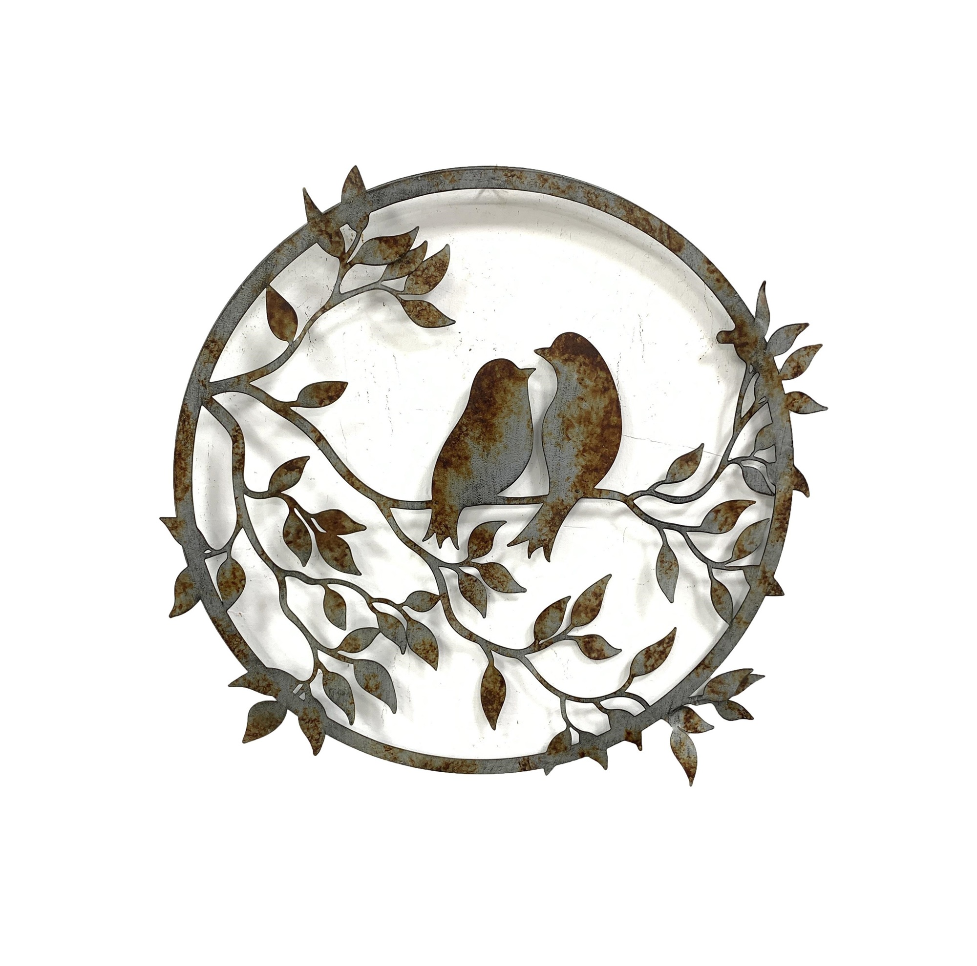 Metall-Wandornament 'Vögel', Ø 60 cm günstig bestellen