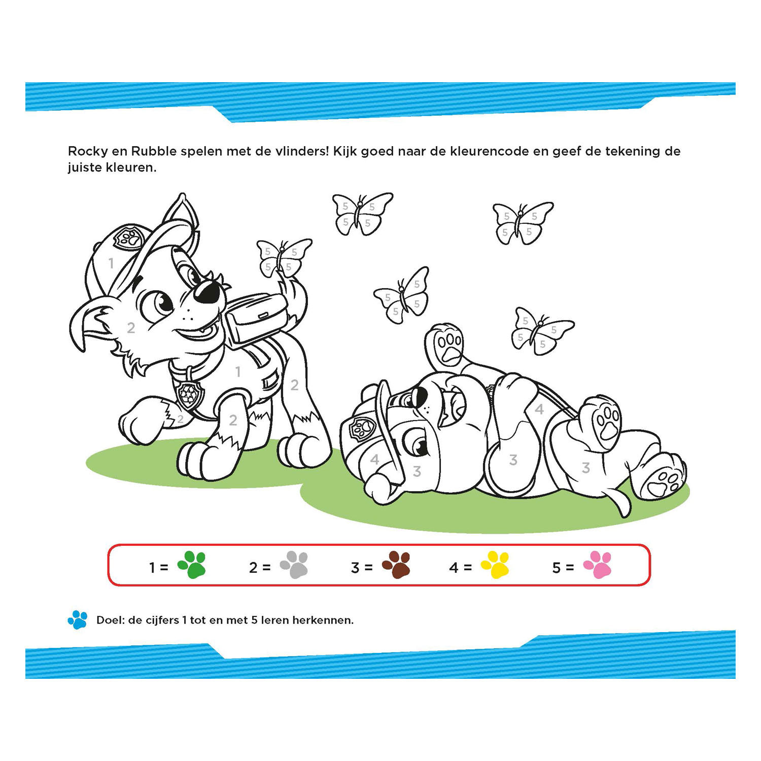 PAW Patrol - Leuke telspelletjes (4-5 jaar)