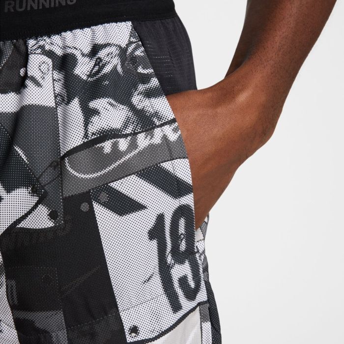 Nike Herre Shorts Dri-FIT Run Energy Stride 5 Inch Shorts Hvid
