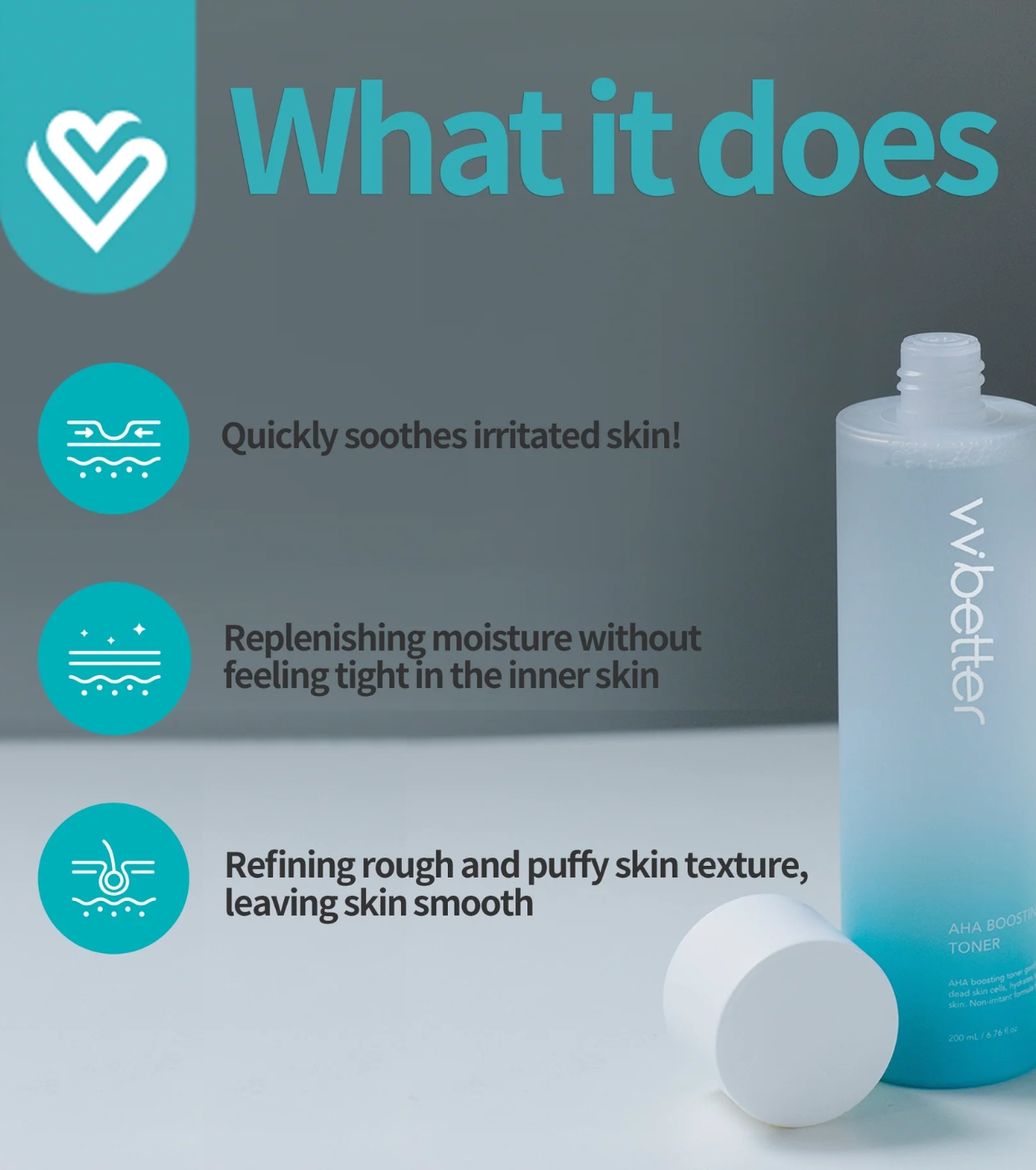 vvbetter - Tônico AHA Boosting Toner