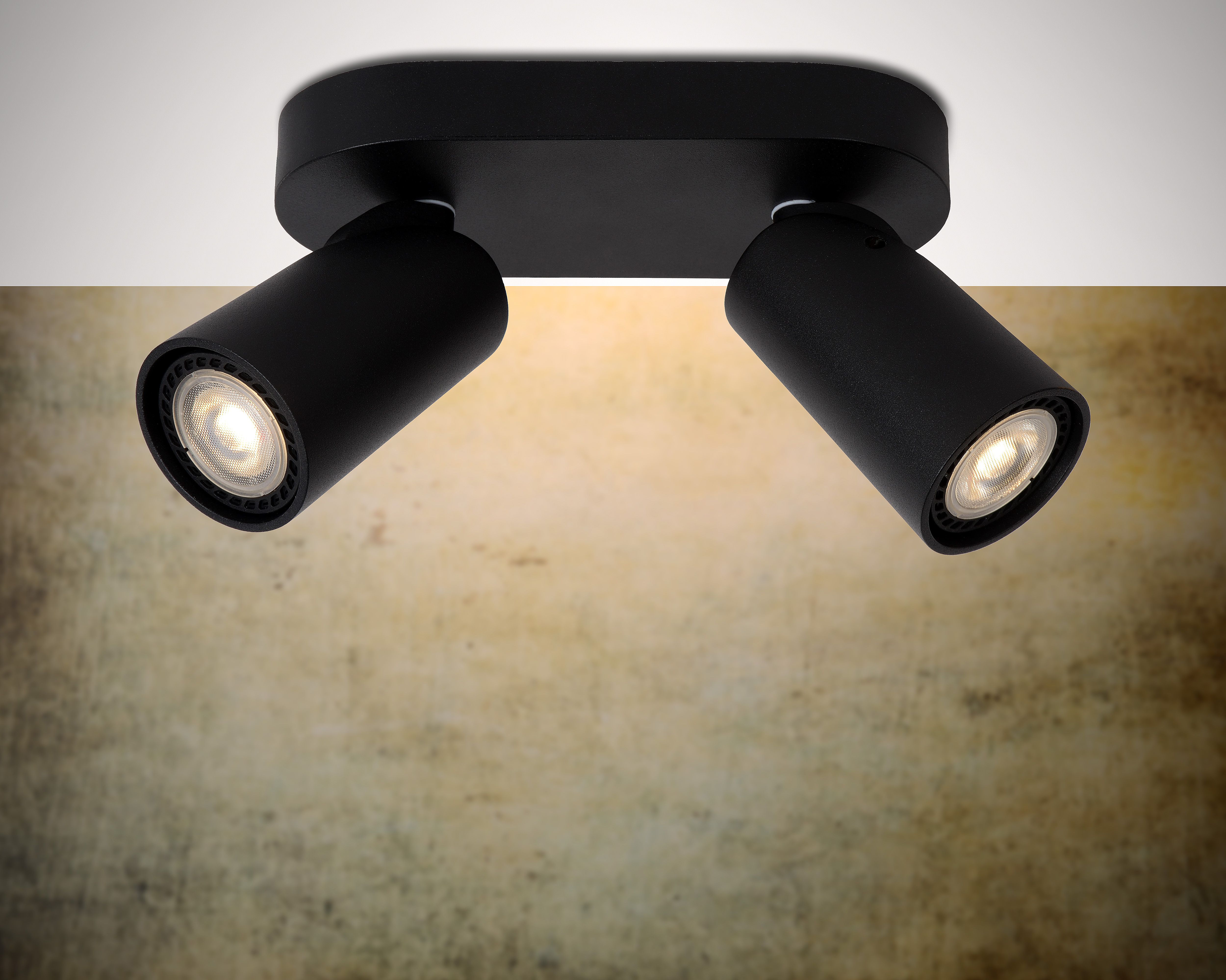 Plafondspot Zwart Xyrus B20 x D9 cm