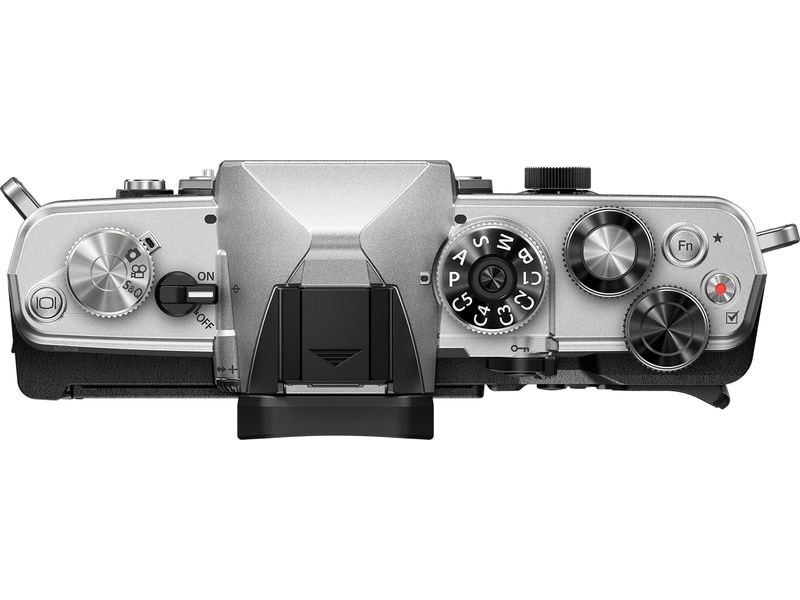 OM-System Fotokamera OM-3 Body Silber Kompakte, vielseitige Fotokamera in einem hochwertigen Metallgehäuse